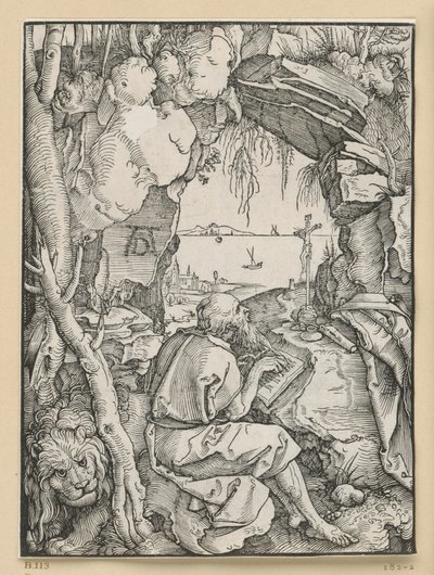 Sankt Hieronymus i klippegrotten av Albrecht Dürer