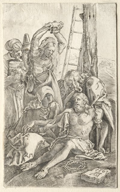 Nedstigning fra korset, 1501. av Albrecht Dürer