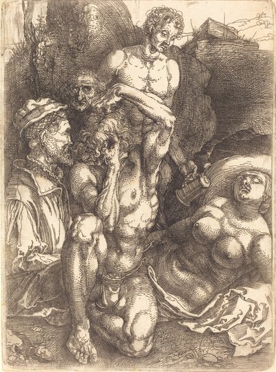 Desperat mann, sannsynligvis 15141515. av Albrecht Dürer