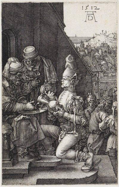 Pilatus vasker hendene sine av Albrecht Dürer