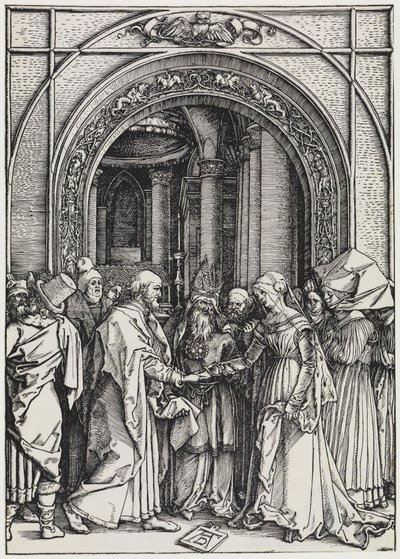 Jomfru Marias forlovelse av Albrecht Dürer