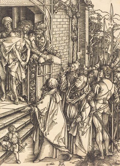 Se mannen, ca. 14981499. av Albrecht Dürer