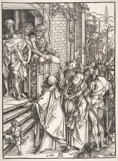 Ecce Homo, fra serien The Large Passion, ca. 1498-99. av Albrecht Dürer