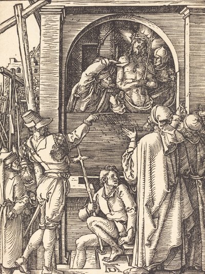 Ecce Homo, sannsynligvis ca. 15091510. av Albrecht Dürer