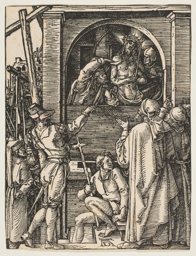Ecco Homo, fra The Small Passion, ca. 1509. av Albrecht Dürer