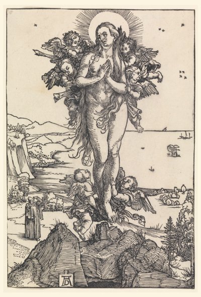 Høyde av Saint Mary Magdalen av Albrecht Dürer
