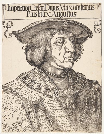 Keiser Maximilian I av Albrecht Dürer