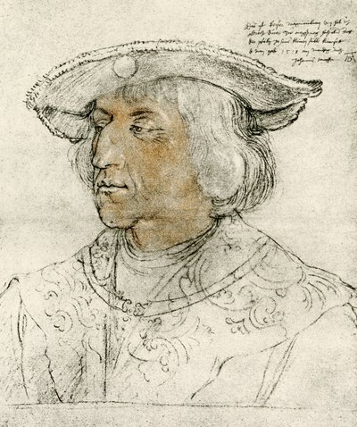 Keiser Maximilian I av Albrecht Dürer
