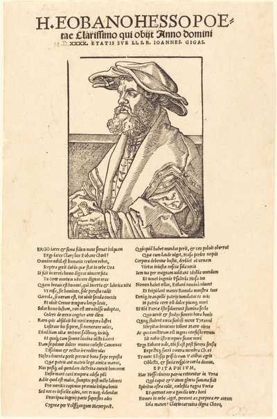 Eobanus Hess av Albrecht Dürer