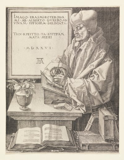 Erasmus av Albrecht Dürer