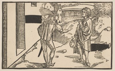 Eunuchus, fra The Comedie of Terence, opptrykk fra 1800-tallet.n.d. av Albrecht Dürer