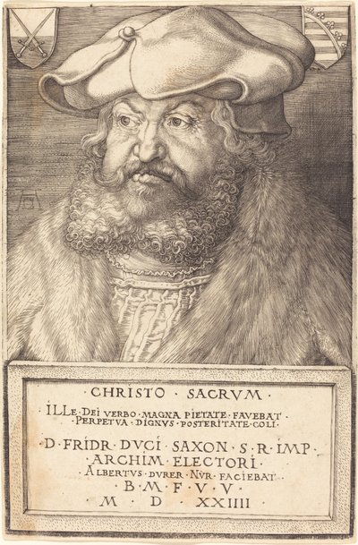 Fredrik den vise, kurfyrst av Sachsen av Albrecht Dürer