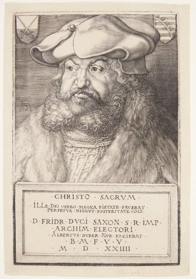 Fredrik den vise, kurfyrst av Sachsen av Albrecht Dürer