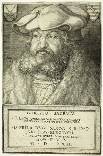 Fredrik den vise, kurfyrst av Sachsen av Albrecht Dürer
