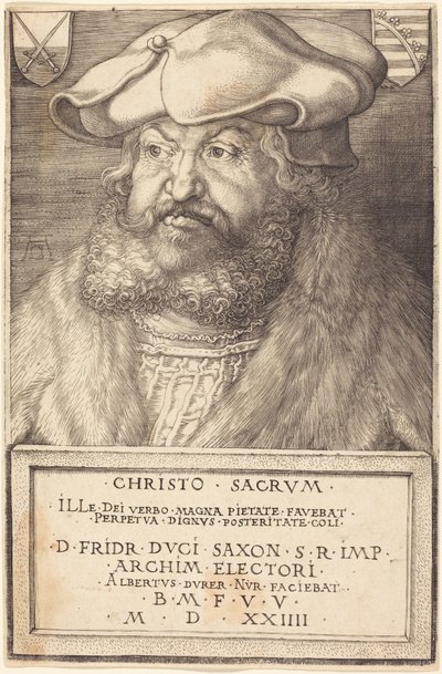 Fredrik den vise, kurfyrste av Sachsen av Albrecht Dürer