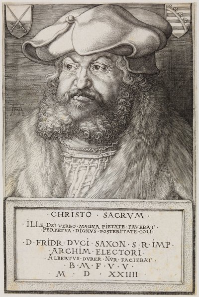 Fredrik den Vise, kurfyrste av Sachsen av Albrecht Dürer