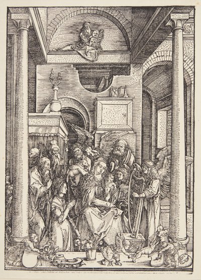 Glorifisering av jomfruen av Albrecht Dürer