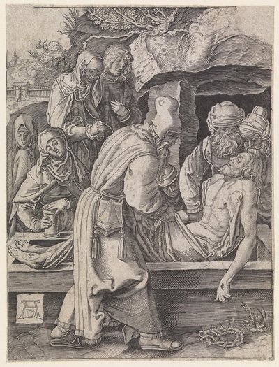 Kristi begravelse av Albrecht Dürer