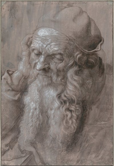 Leder for en gammel mann, 1521 av Albrecht Dürer