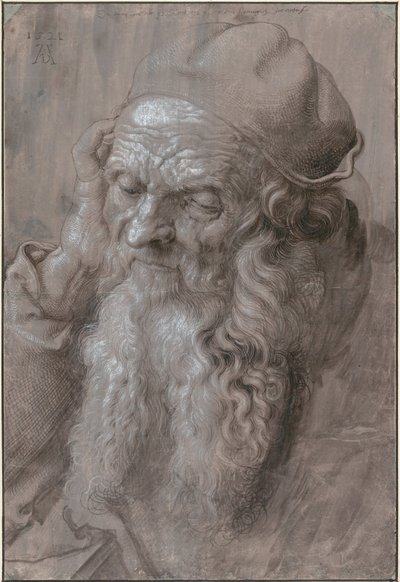 Leder for en gammel mann, 1521 av Albrecht Dürer