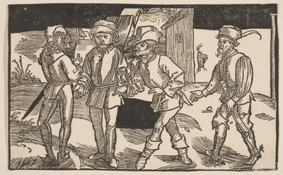 Heauton Timourumenos, fra The Comedies of Terence, 1800-talls opptrykk.n.d. av Albrecht Dürer