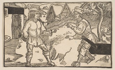 Heauton Timourumenos, fra The Comedies of Terence, 1800-talls opptrykk.n.d. av Albrecht Dürer
