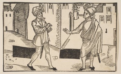 Hecyra, fra The Comedie of Terence, opptrykk fra 1800-tallet.n.d. av Albrecht Dürer