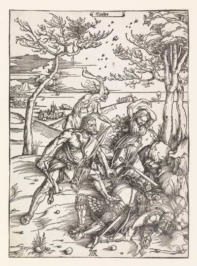 Hercules erobrer Molionide-tvillingene av Albrecht Dürer
