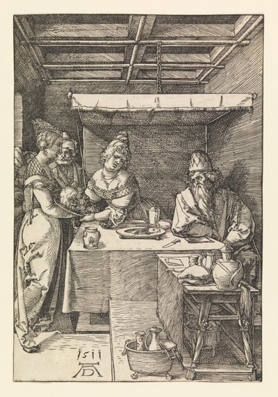 Herodias med hodet til døperen Johannes av Albrecht Dürer