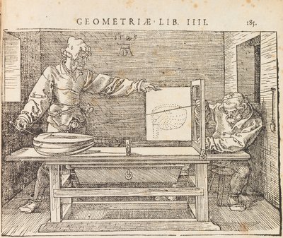 Institutionum geometricae libri quatuor, 1528 av Albrecht Dürer
