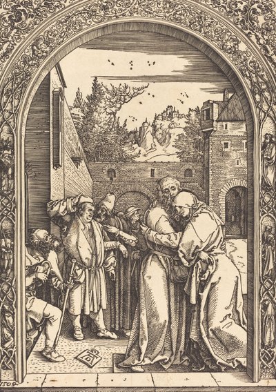 Joachim og Anna ved Golden Gate, 1504. av Albrecht Dürer