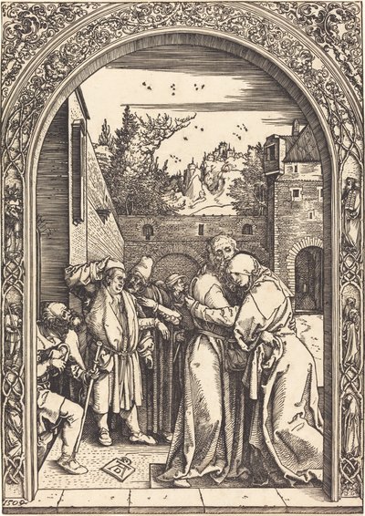 Joachim og Anna ved Golden Gate, 1504. av Albrecht Dürer