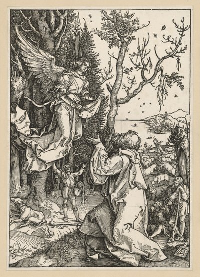 Joakim og engelen (Marias liv) av Albrecht Dürer