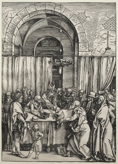 Joachims offer avvist av ypperstepresten, ca. 1504-1505. av Albrecht Dürer