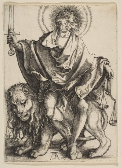 Rettferdighet, ca. 1499. av Albrecht Dürer