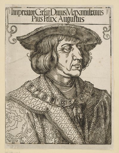Keiser Maximilian I av Albrecht Dürer