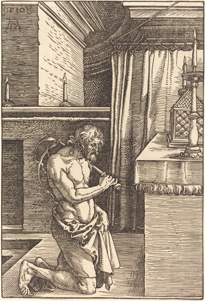 Kong David gjør bot av Albrecht Dürer