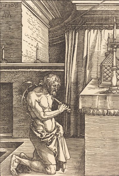 Kong David gjør bot, 1510. av Albrecht Dürer