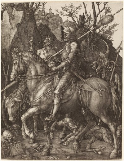 Ridder, død og djevel av Albrecht Dürer