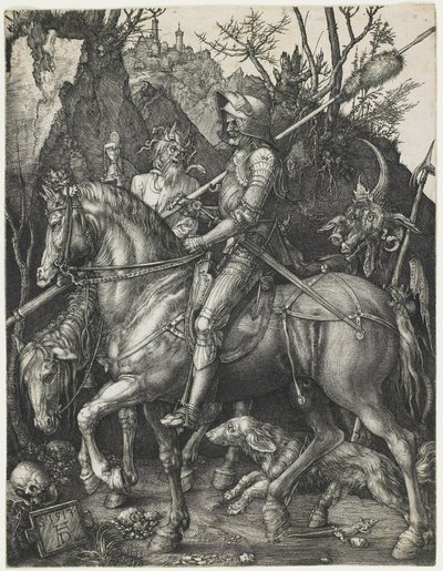 Ridder, Døden og Djevelen av Albrecht Dürer