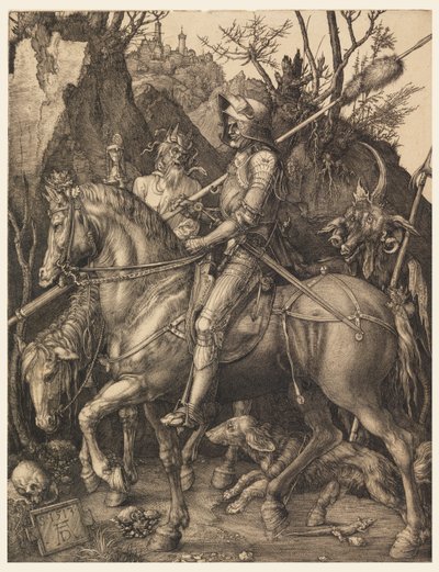 Ridder, Døden og Djevelen av Albrecht Dürer