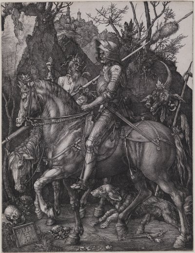 Ridder, død og djevel av Albrecht Dürer