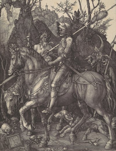 Ridder, død og djevel, 1513., 1513. av Albrecht Dürer