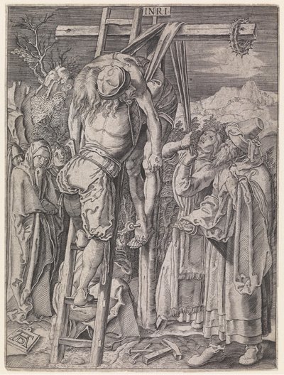 Nedtagningen av Kristus fra korset av Albrecht Dürer