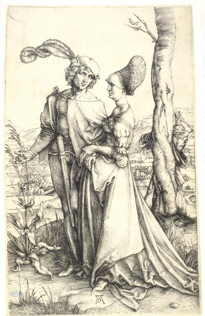 Spaserturen (Bartsch 94) av Albrecht Dürer
