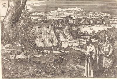 Landskap med en kanon, 1518 av Albrecht Dürer