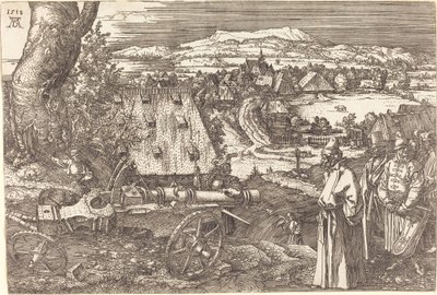 Landskap med kanonen av Albrecht Dürer