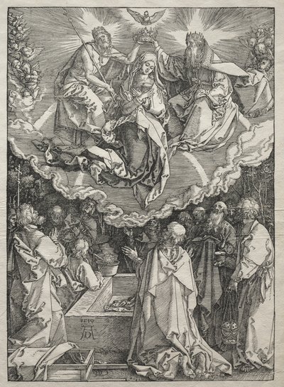 Jomfruens liv: Jomfruens antagelse av Albrecht Dürer