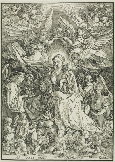 Madonna Queen of Angels av Albrecht Dürer