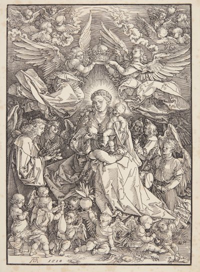 Madonna Queen of Angels av Albrecht Dürer